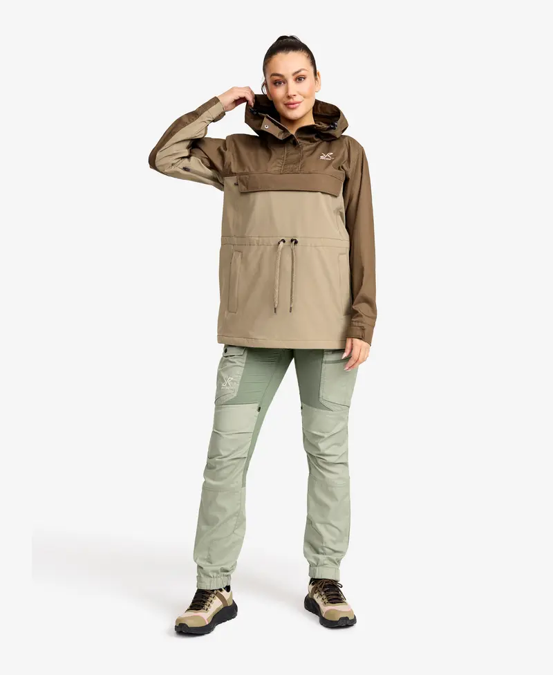 Rambler Lightweight Anorak Women Brindle/Chocolate chip