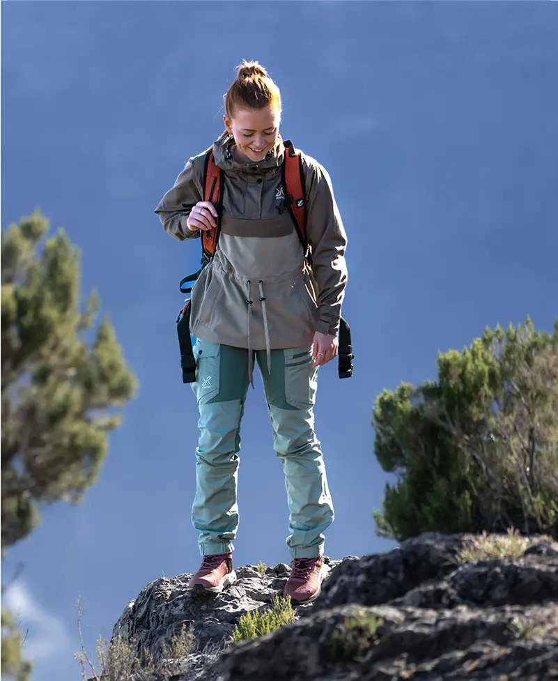 Rambler Lightweight Anorak Women Brindle/Chocolate chip