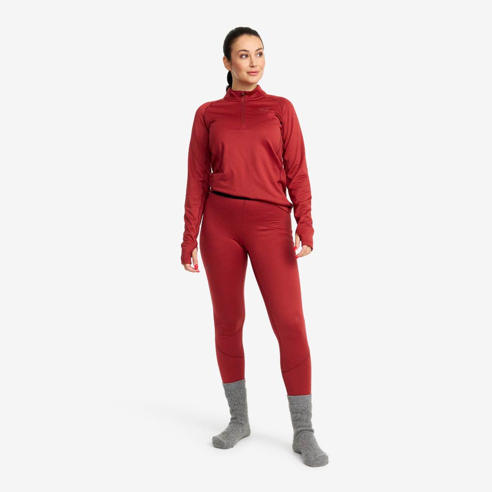 Waffle 1/2 Zip Baselayer Top