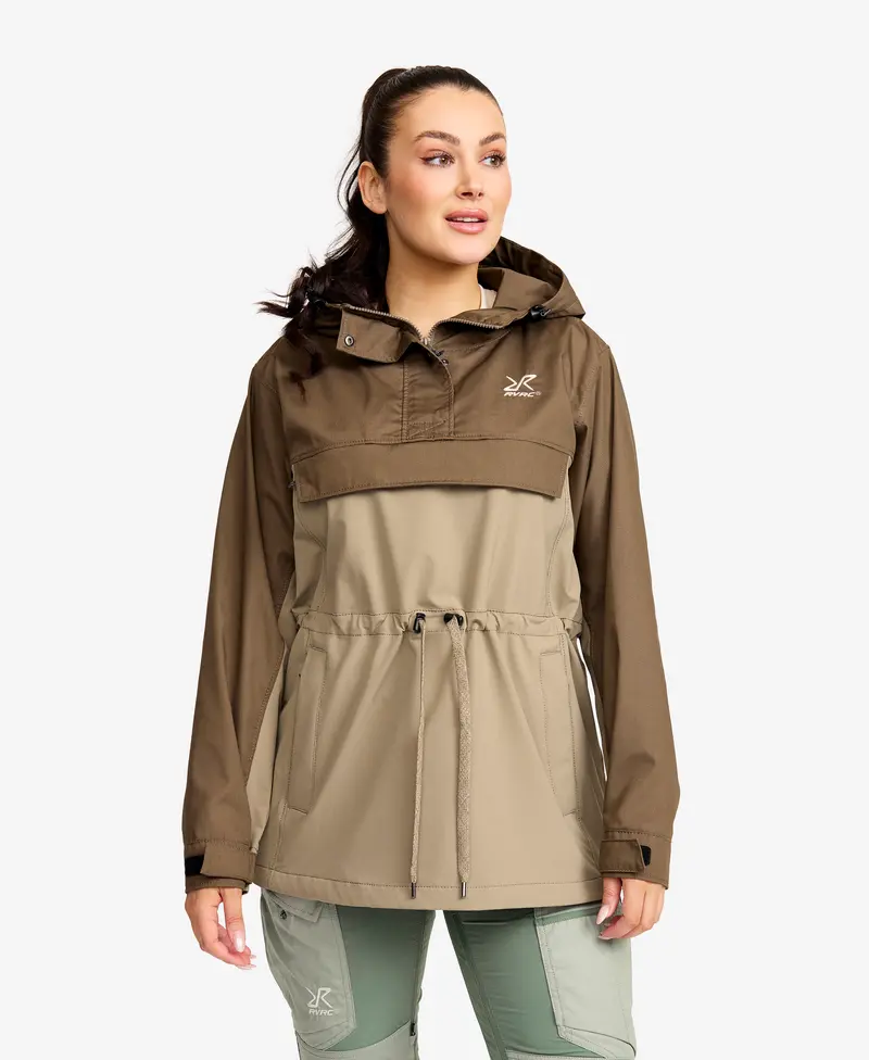 Rambler Lightweight Anorak Women Brindle/Chocolate chip