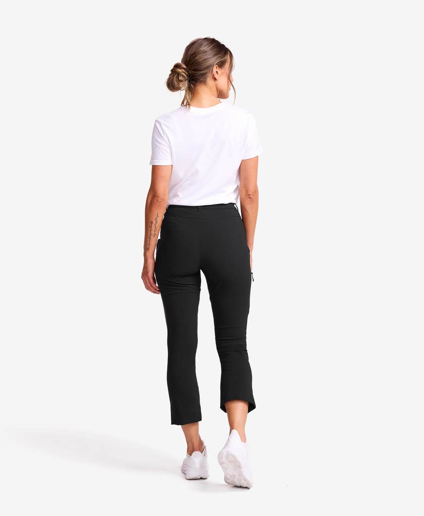 Variety High-waist Cropped Trousers Women