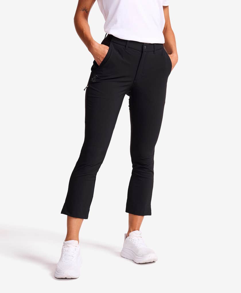 Variety High-waist Cropped Trousers Women